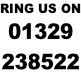 RING US ON 01329 238522